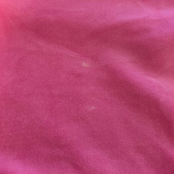 Vintage Y2k Self Esteem High Waisted Flare Velour Sweatpants Pink Size Medium - Picture 6 of 9